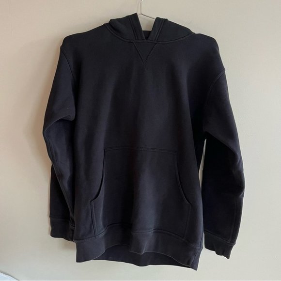 Lululemon All Yours Cotton Black Fleece Hoodie - Picture 3 of 7